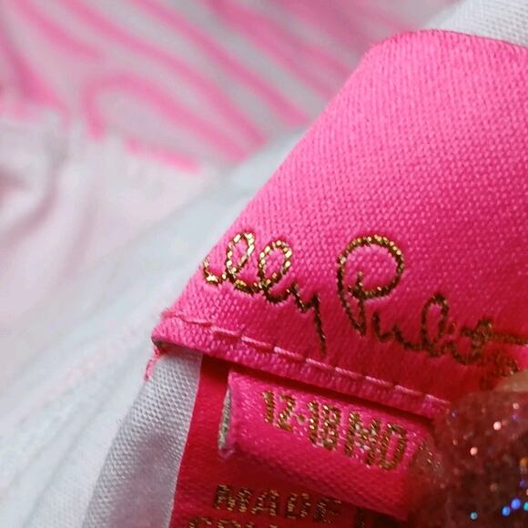 Lily Pulitzer Annabelle Toddler Dress Take It From Your Mumsy Pink 12-18 Months - Picture 3 of 9